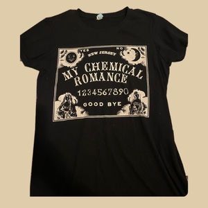 mcr ouija board black hot topic top